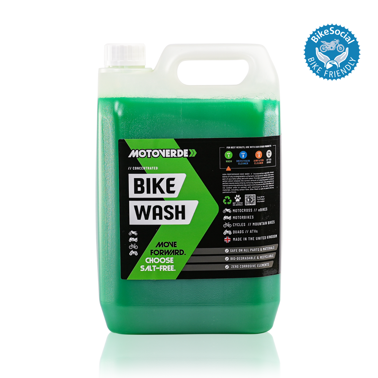 motoverde-bike-bike-wash-konzentrat-5l-nachf-llpack-salzfrei image 1