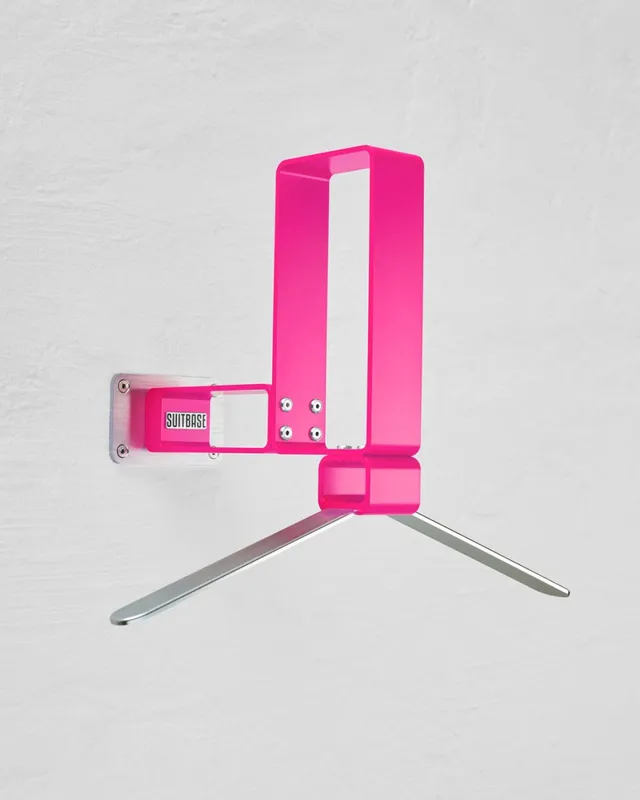 suitbase-pro-v4-motorradhalter-neon-pink-aluminium image 1