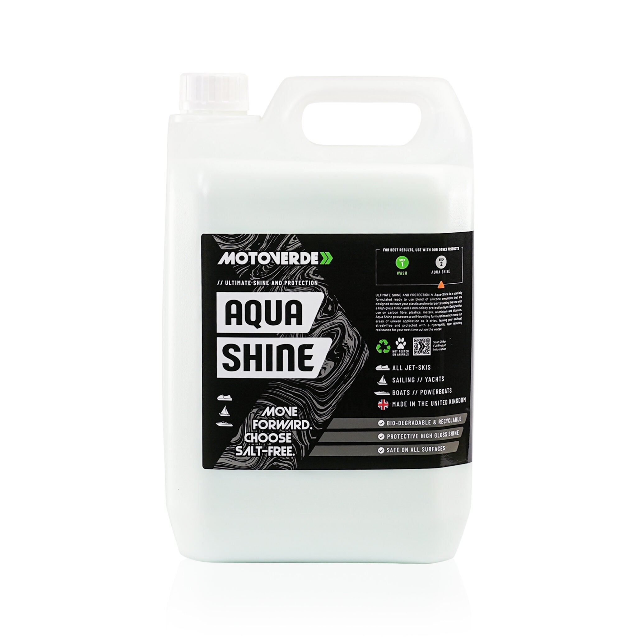 motoverde-watercraft-aqua-shine-bootsglanz-spray-5l-nachf-llpack-silikon image 1