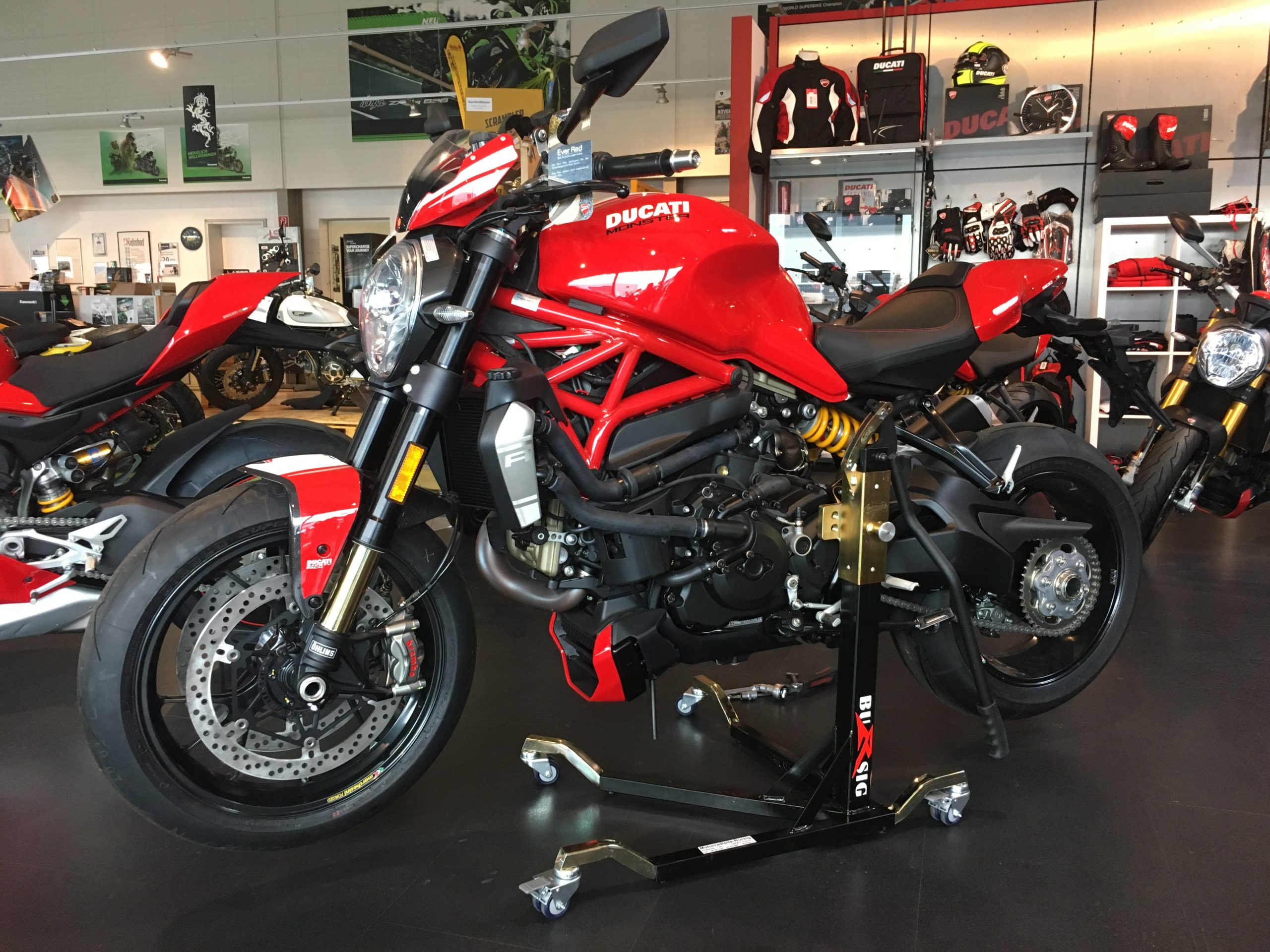 bursig-zentralst-nder-ducati-1200-monster-r-montagest-nder-schwarz image 1