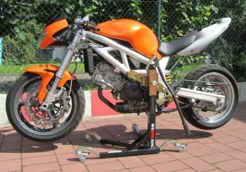 bursig-zentralst-nder-suzuki-sv-650-montagest-nder-schwarz-300-kg image 1