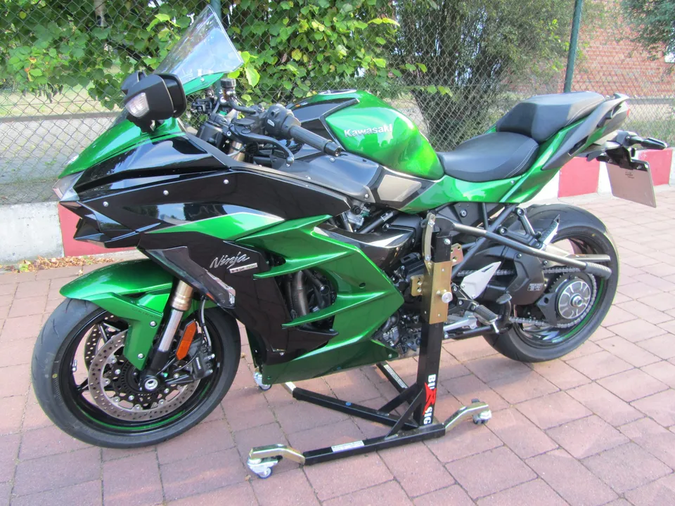 bursig-zentralst-nder-kawasaki-ninja-h2-sx-montagest-nder-schwarz image 1