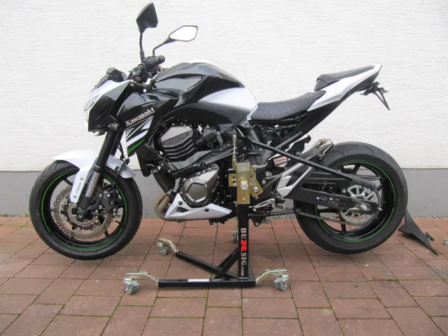 bursig-zentralst-nder-kawasaki-z800-2013-2020-montagest-nder-schwarz image 1