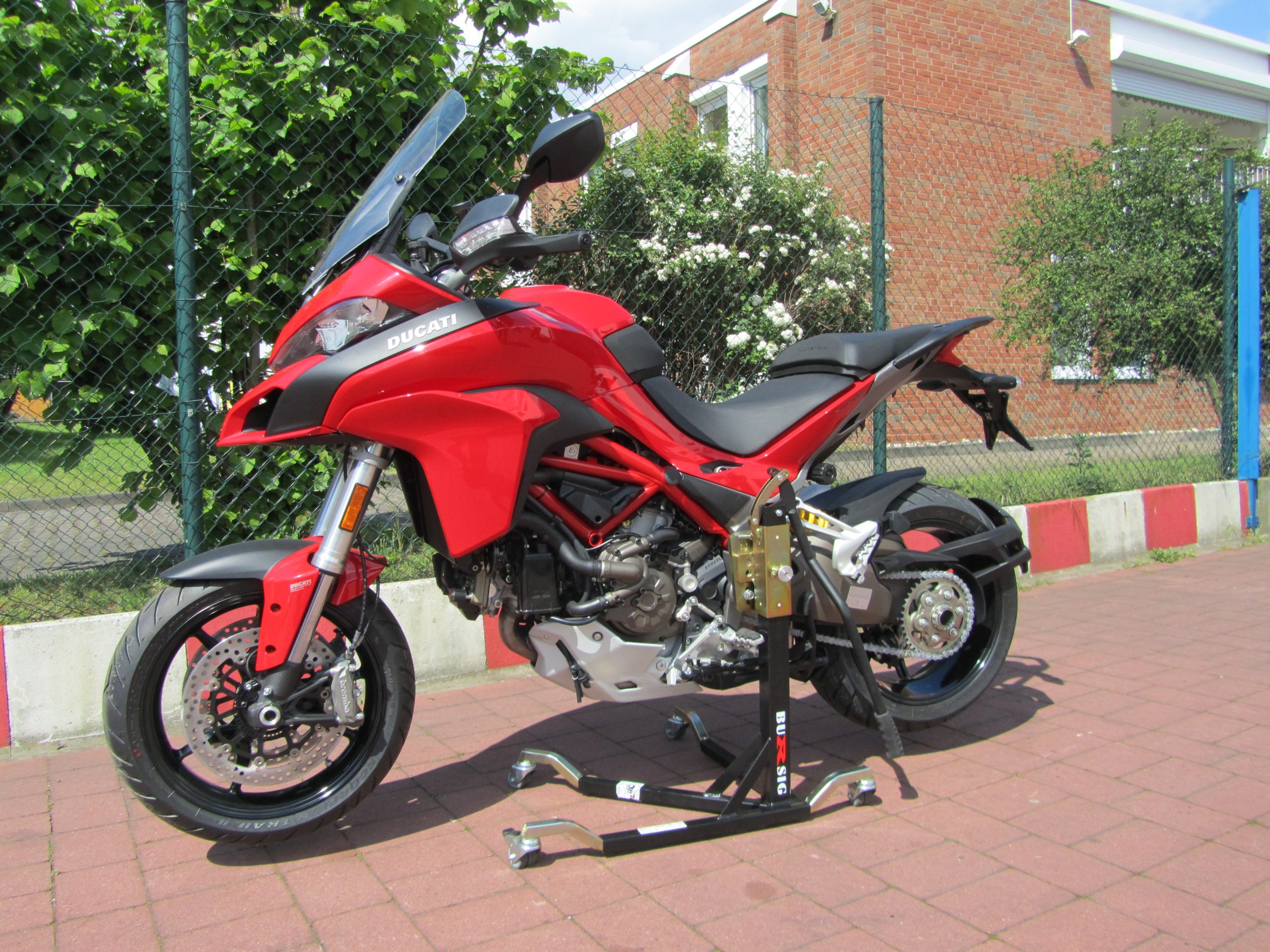 bursig-zentralst-nder-ducati-multistrada-1200-montagest-nder-schwarz image 1