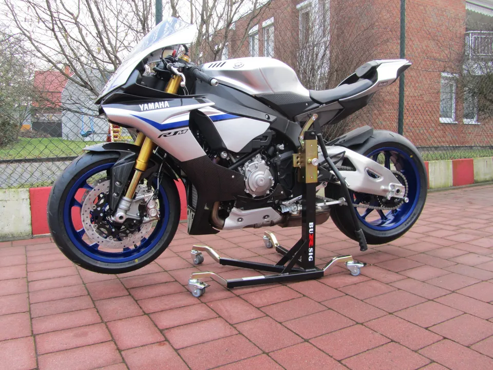 bursig-zentralst-nder-yamaha-yzf-r1-montagest-nder-schwarz-4 image 1