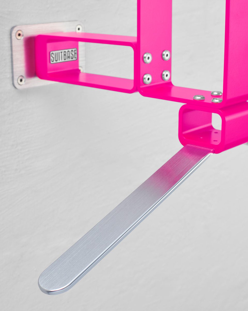 suitbase-pro-v4-motorradhalter-neon-pink-aluminium image 6