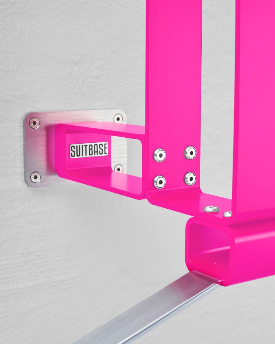 suitbase-pro-v4-motorradhalter-neon-pink-aluminium image 5