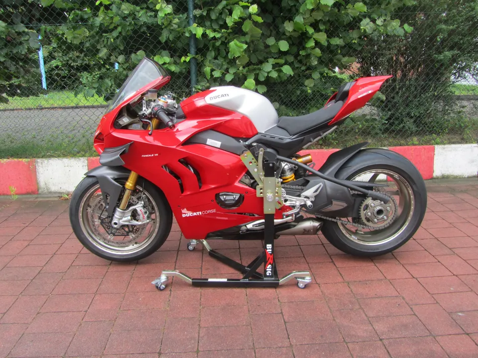 bursig-zentralst-nder-ducati-panigale-v4-r-montagest-nder-schwarz-300-kg image 1