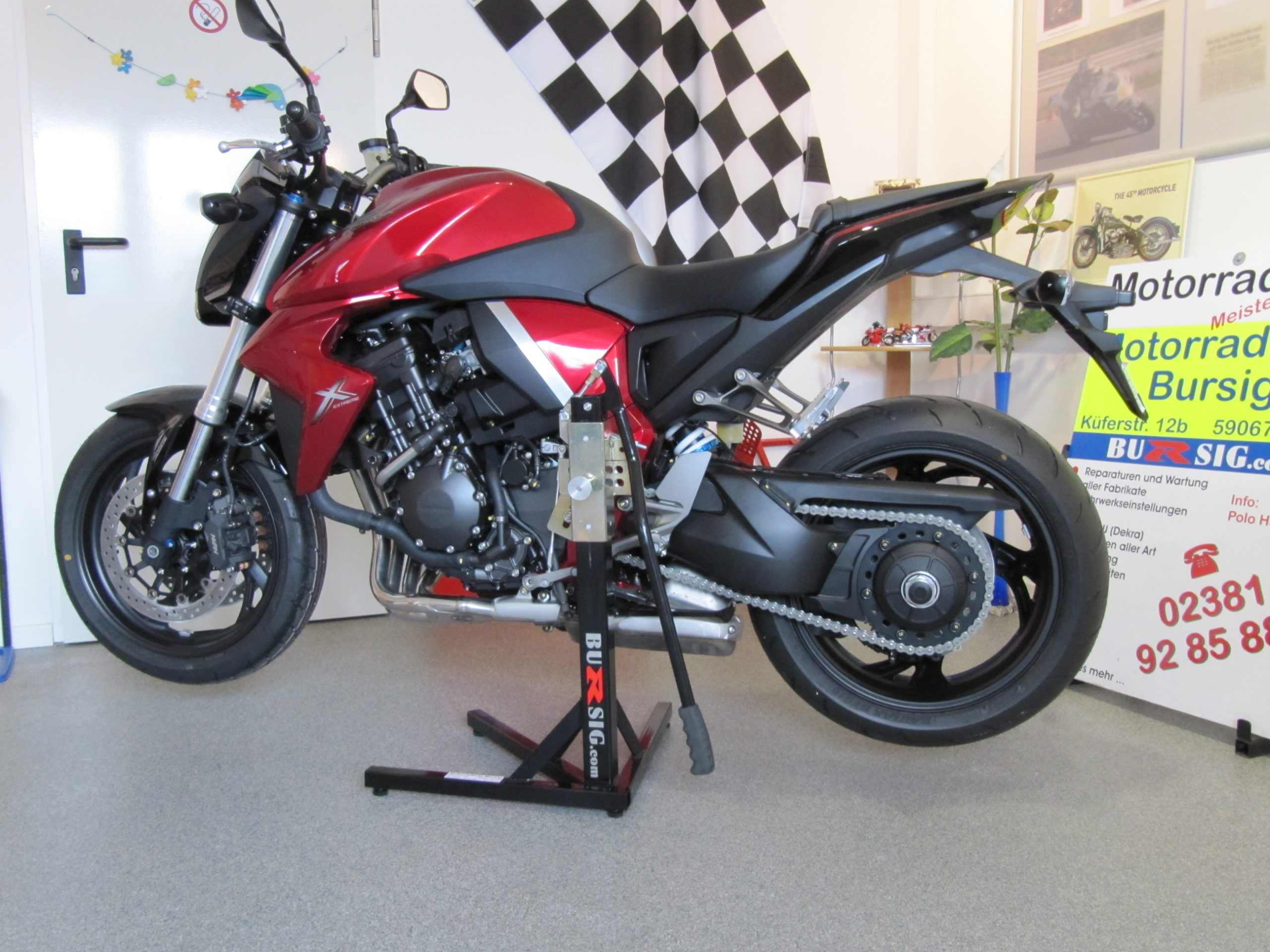 bursig-zentralst-nder-honda-cb-1000-r-sc60-montagest-nder image 1