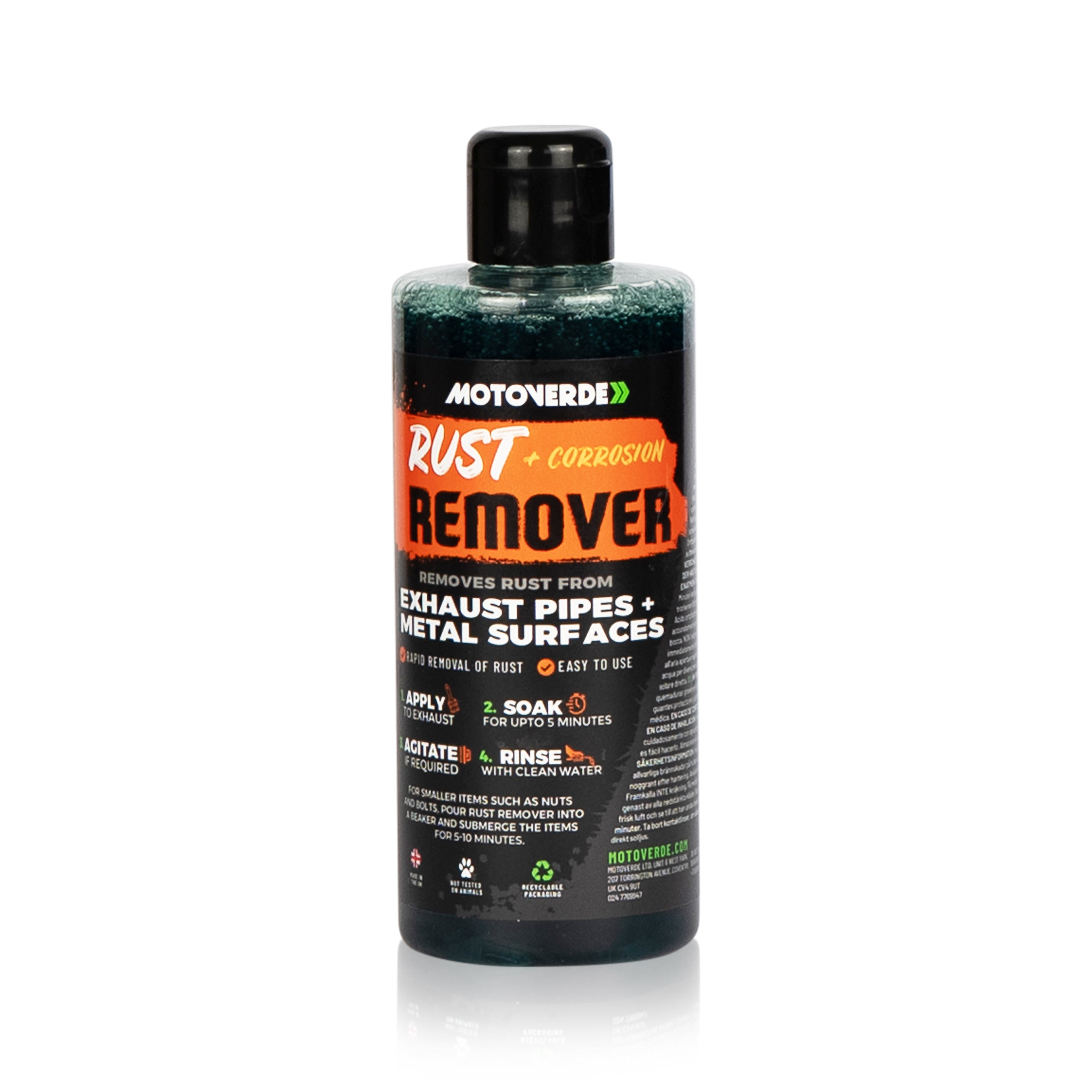 motoverde-bike-rust-remover-rostentferner-250ml-metall image 1