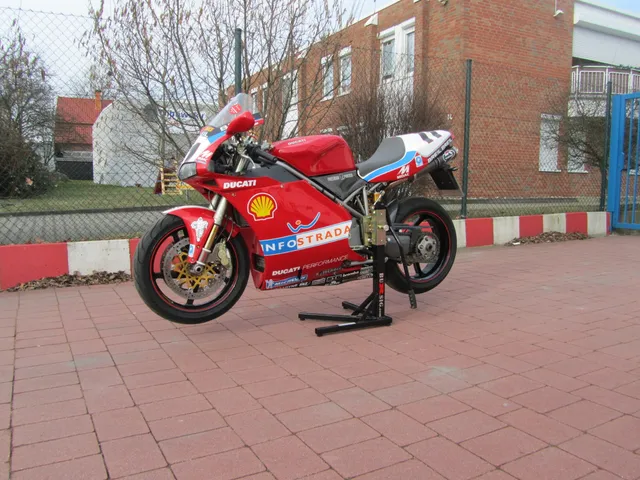 bursig-zentralst-nder-ducati-998-montagest-nder-schwarz image 1