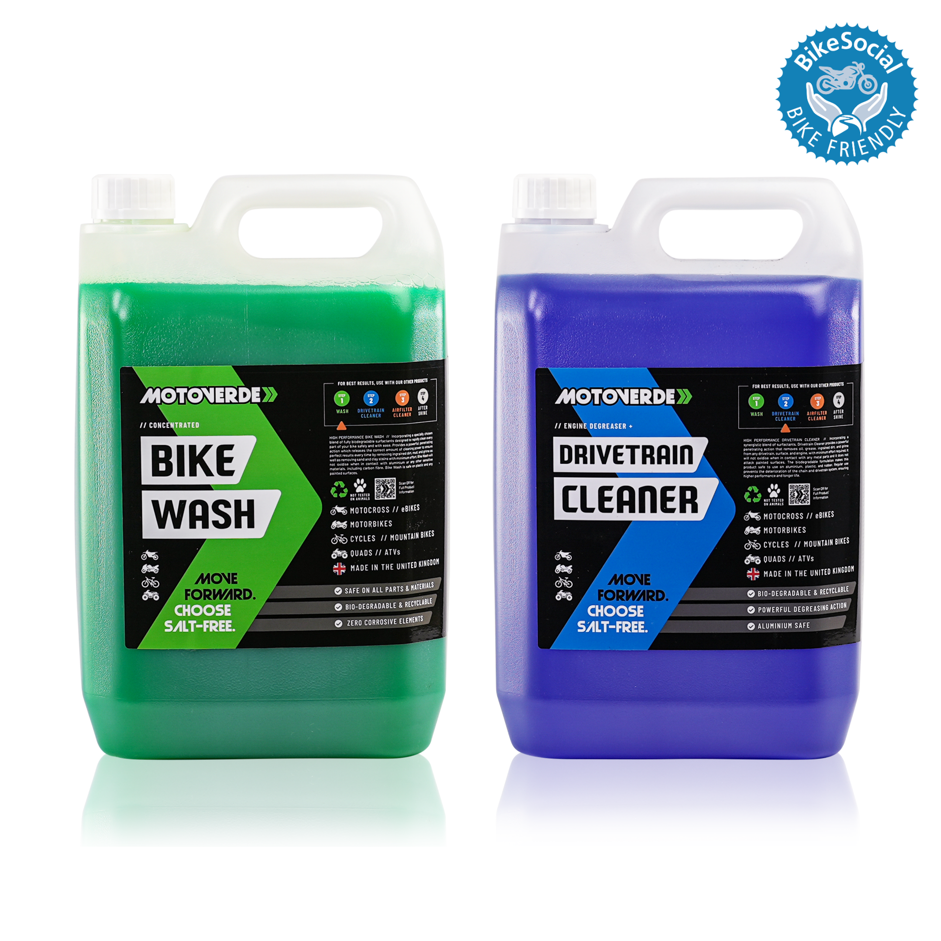 motoverde-bundles-bike-wash-drivetrain-fahrradreiniger-5l-duo image 1