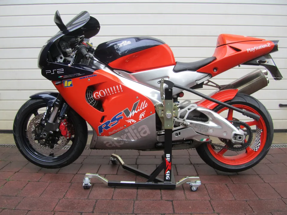 bursig-zentralst-nder-aprilia-rsv-1000-mille-montagest-nder-schwarz image 1