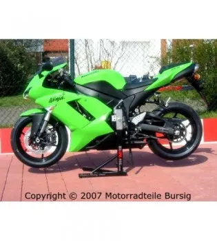 bursig-zentralst-nder-kawasaki-zx-6r-2007-08-montagest-nder-schwarz image 1