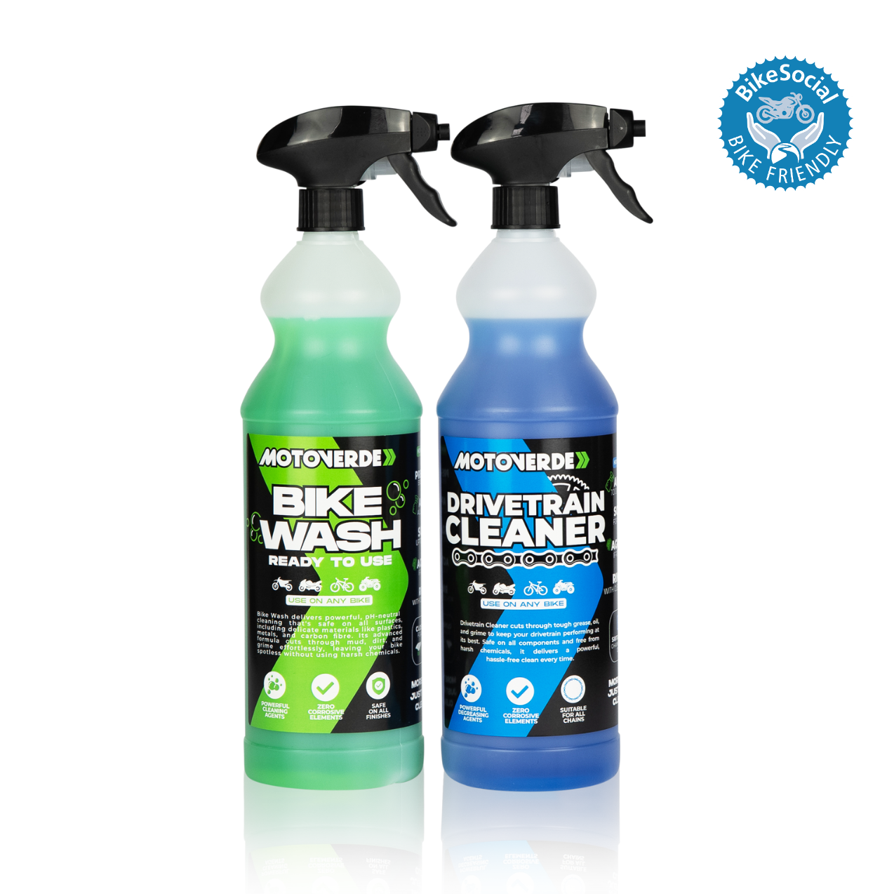 motoverde-bundles-bike-wash-drivetrain-reinigungsset-2x1l-entfetter image 1