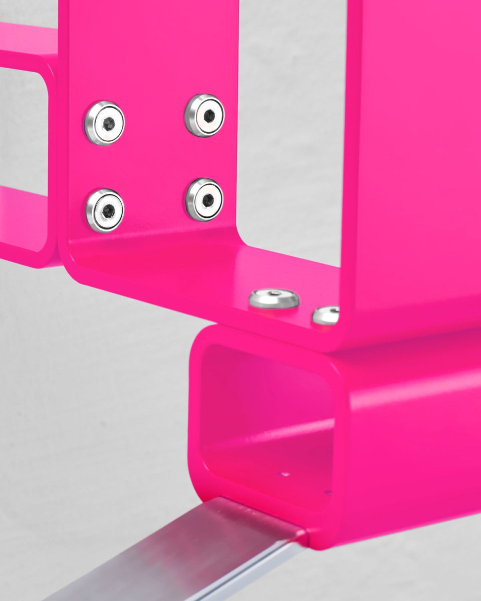 suitbase-pro-v4-motorradhalter-neon-pink-aluminium image 7