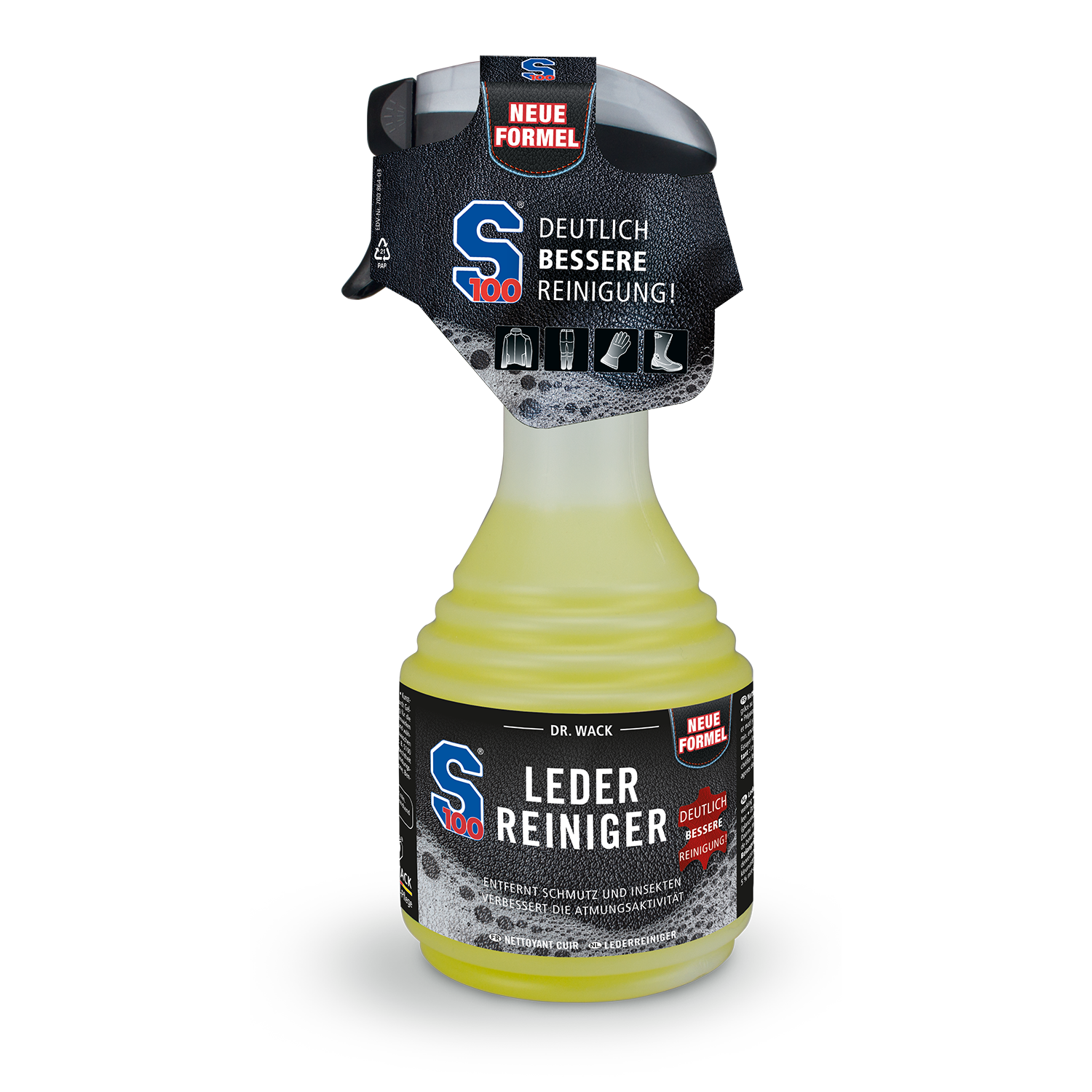 s100-bekleidung-lederreiniger-500-ml-gel image 1