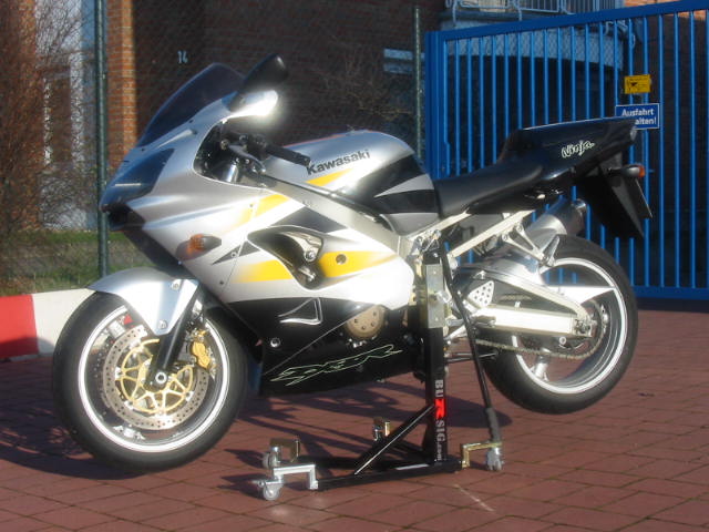 bursig-zentralst-nder-kawasaki-zx-9r-2000-04-montagest-nder-schwarz image 1