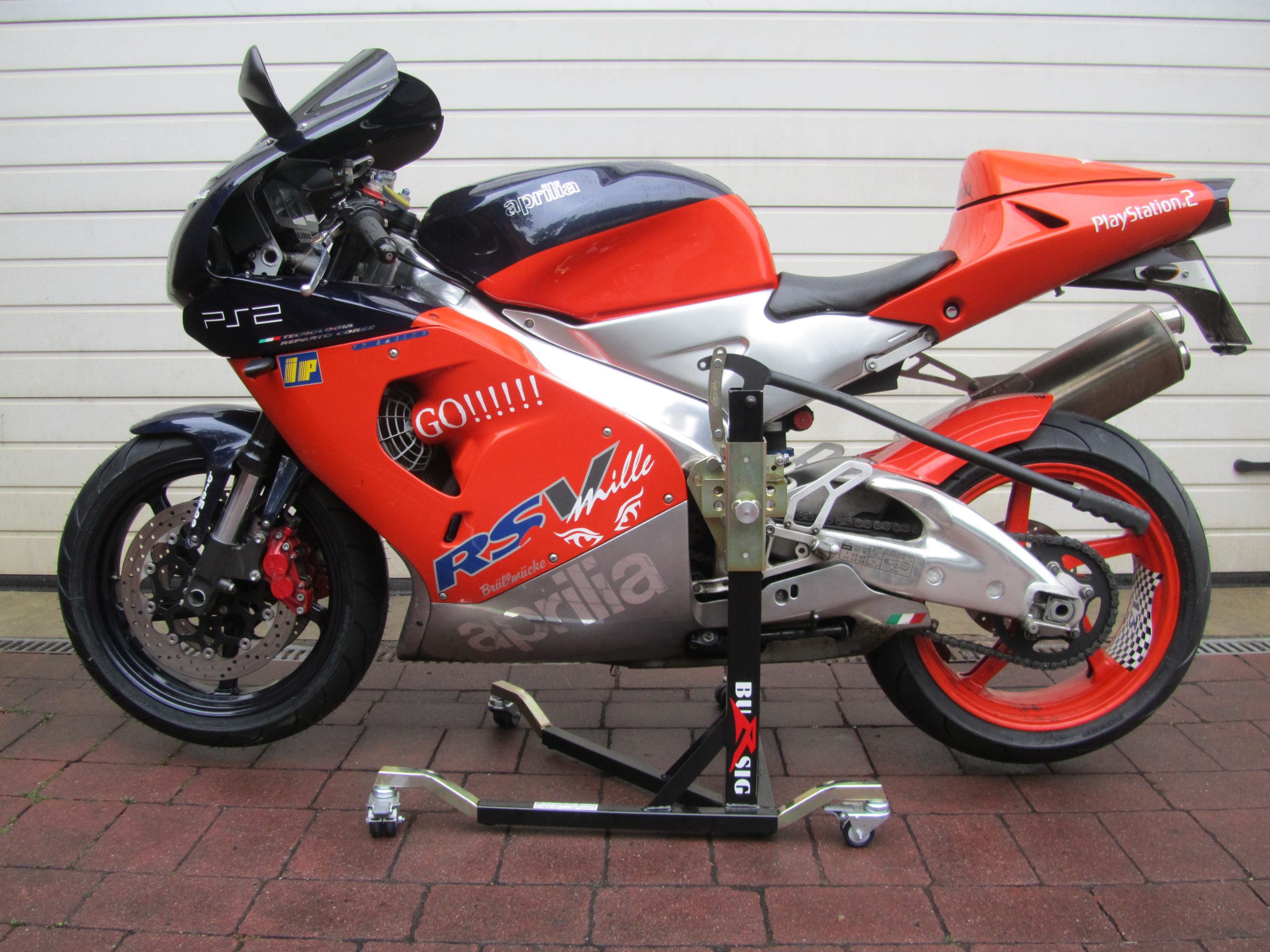 bursig-zentralst-nder-aprilia-rsv-1000-mille-montagest-nder-schw image 1