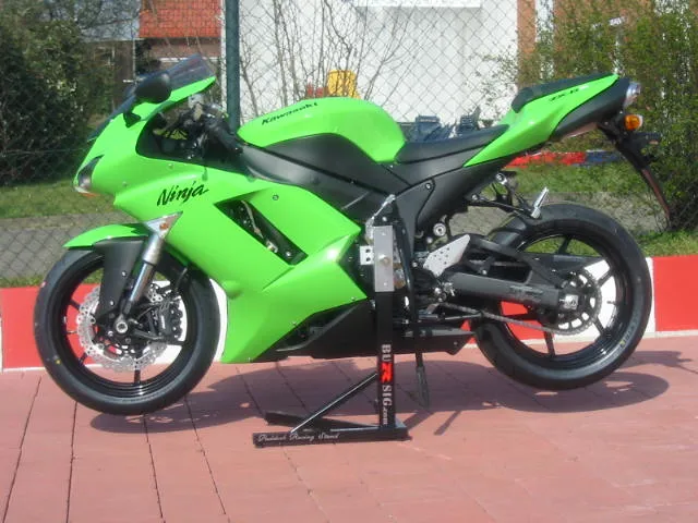 bursig-zentralst-nder-kawasaki-zx-6r-montagest-nder-schwarz image 1