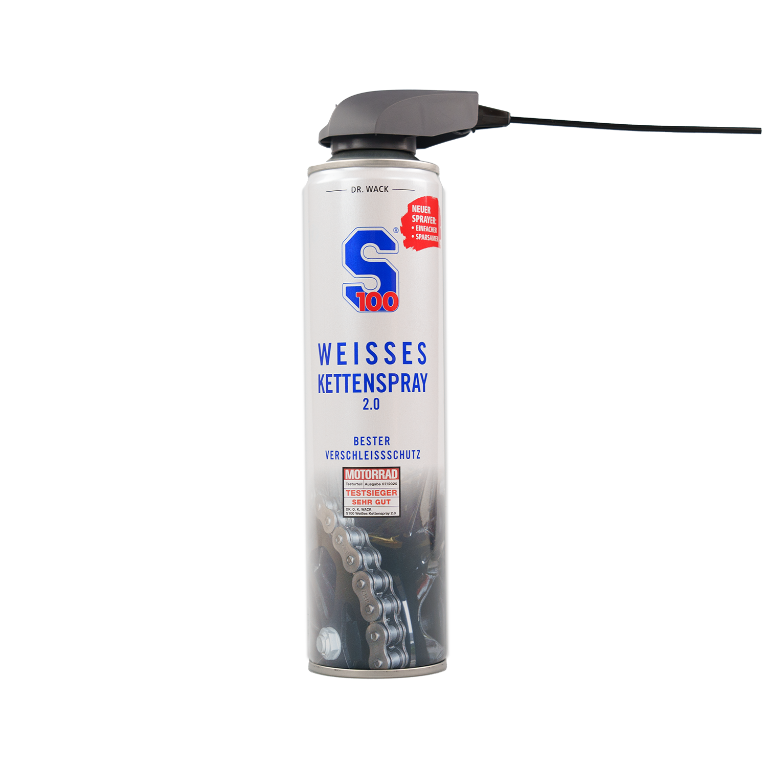 s100-chain-lube-white-2-0-kettenspray-400-ml-wei-ptfe image 1