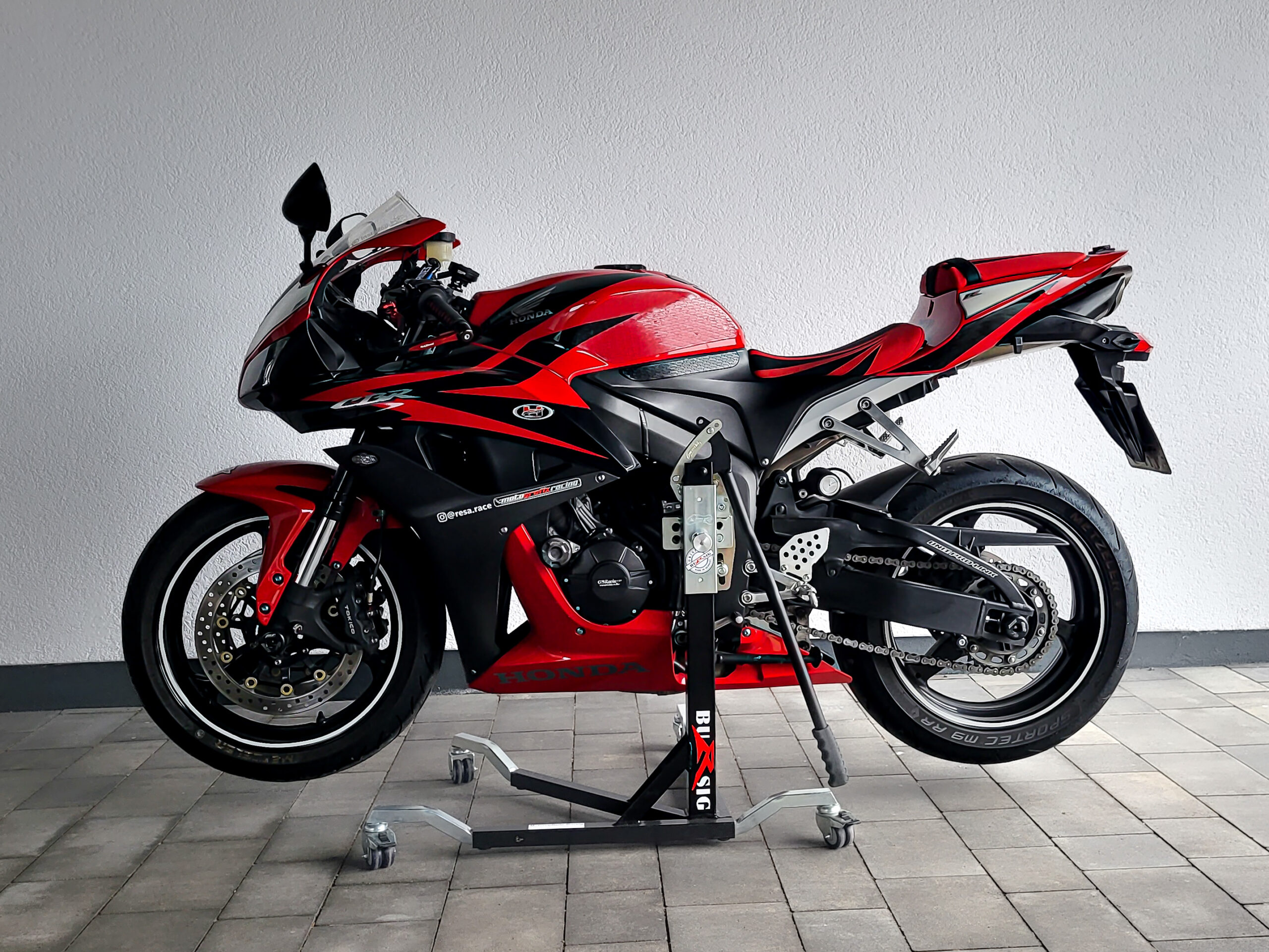 bursig-zentralst-nder-honda-cbr-600-rr-pc40-montagest-nder image 1