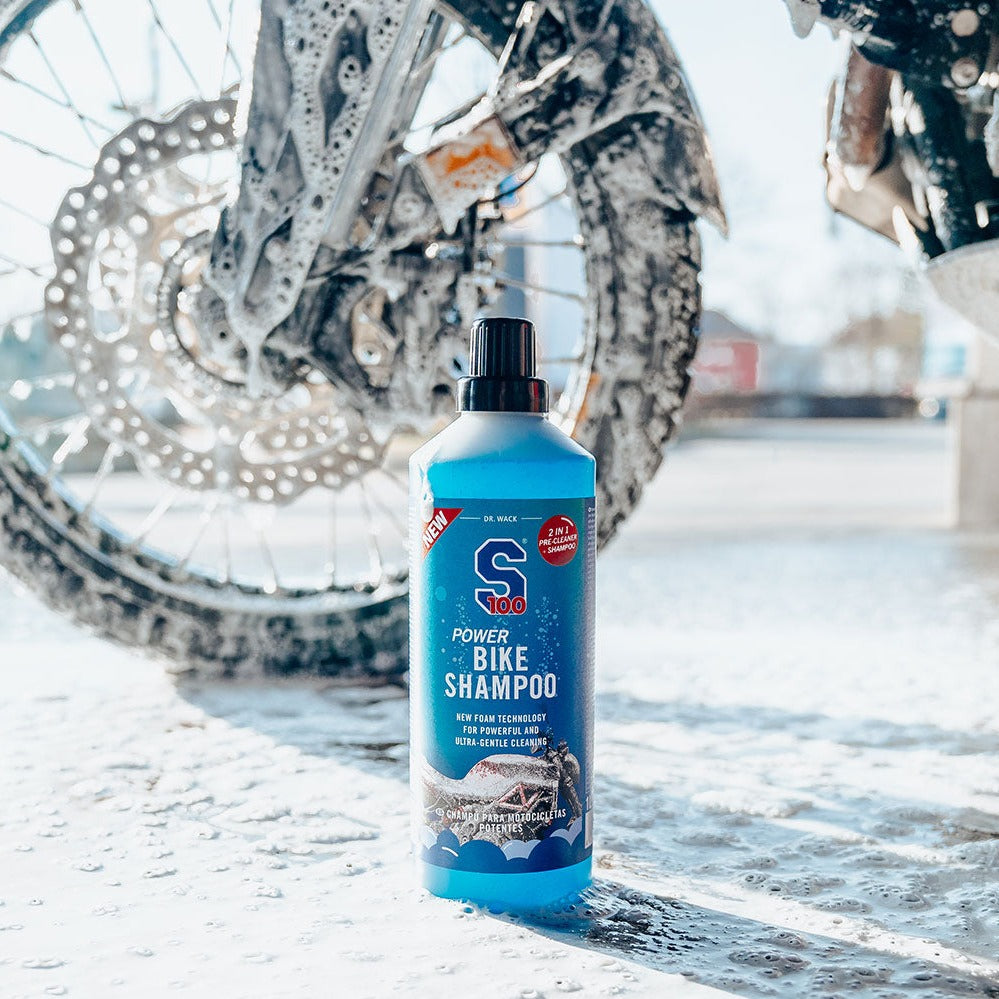 s100-power-bike-shampoo-motorradreiniger-1000-ml-schaum image 2