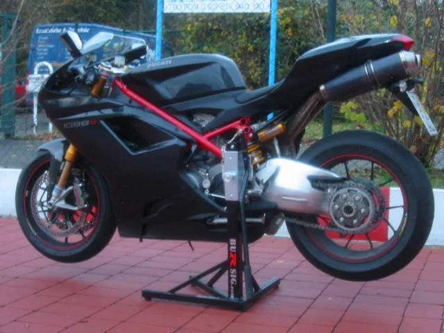 bursig-ducati-1098-s-zentralst-nder-schwarz-07-08-300-kg image 1