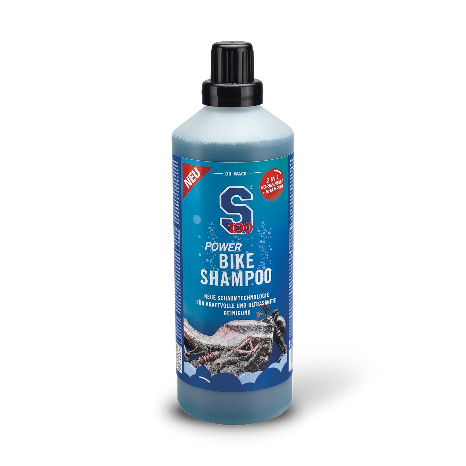 s100-power-bike-shampoo-motorradreiniger-1000-ml-schaum image 1