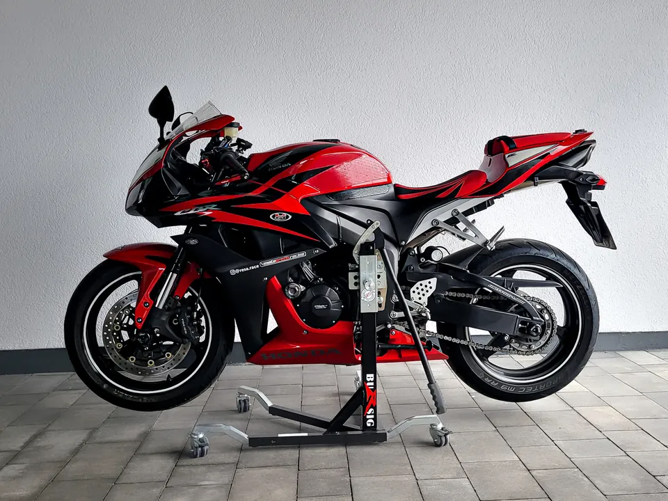 bursig-zentralst-nder-honda-cbr600rr-pc40-montagest-nder-schwarz image 1