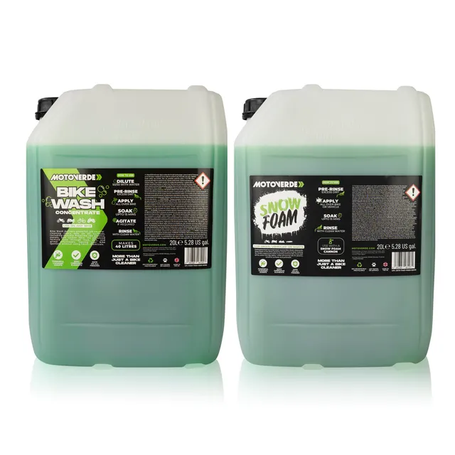 motoverde-bike-wash-snow-foam-motorradreiniger-20l-duo image 1
