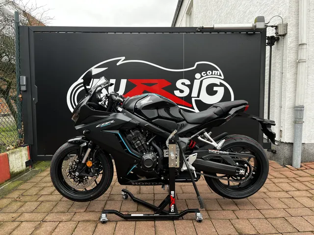 bursig-zentralst-nder-honda-cbr-650-r-2019-2026-schwarz-300-kg image 1