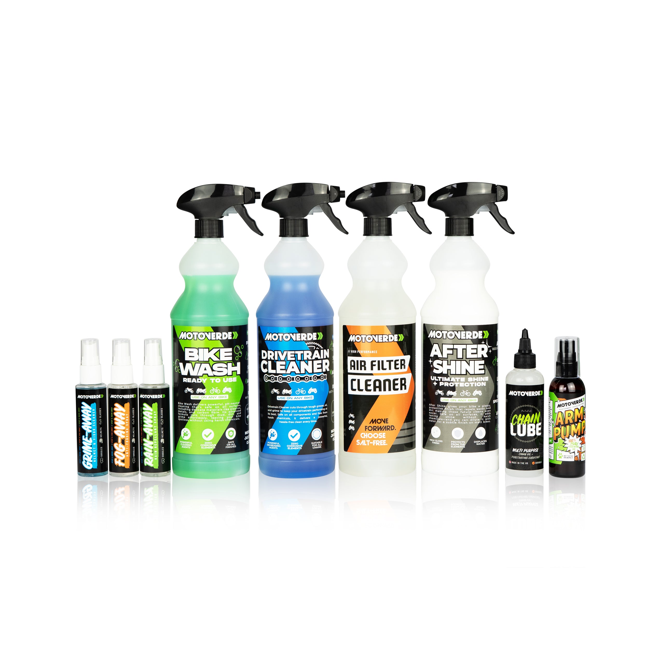 motoverde-bundles-ultimate-rider-bike-combo-kit-pflegeset image 1
