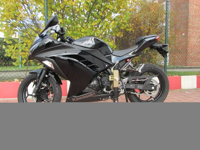 bursig-zentralst-nder-kawasaki-ninja-300-montagest-nder-schwarz image 1