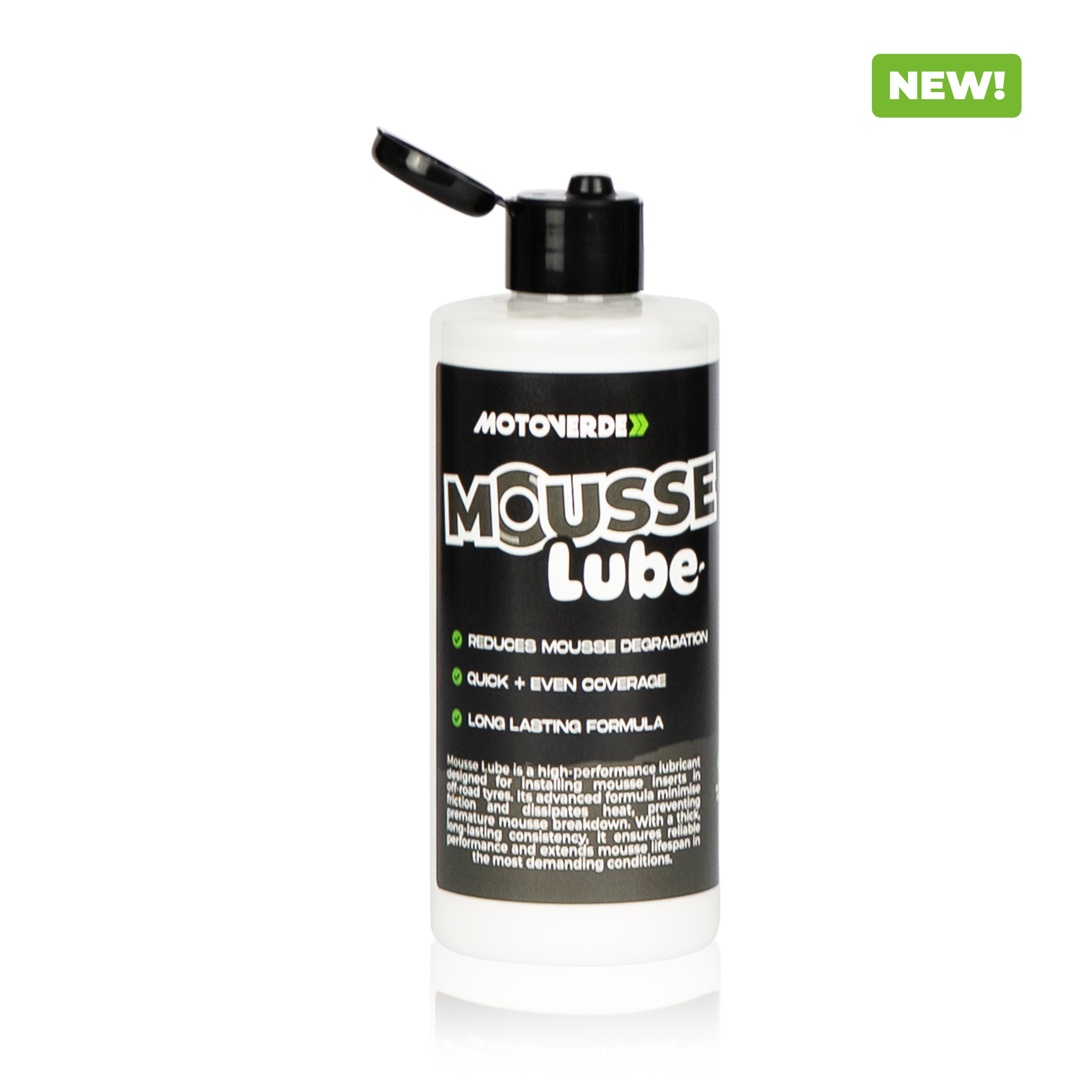 motoverde-mousse-lube-mousse-gel-250ml-silikon image 1