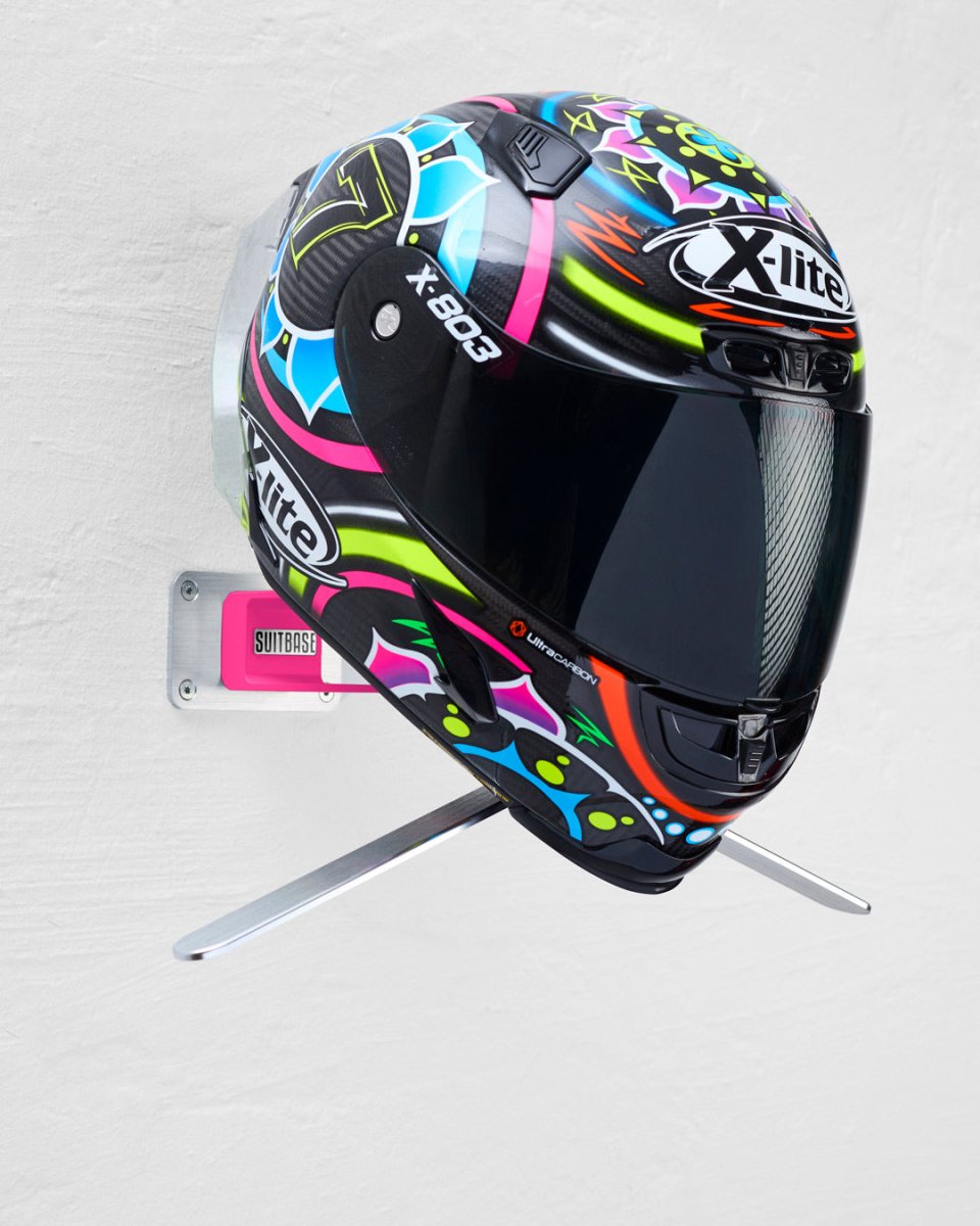 suitbase-pro-v4-motorradhalter-neon-pink-aluminium image 3